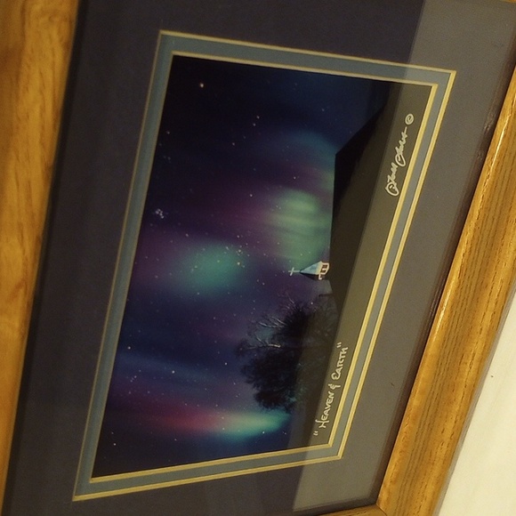 Todd Salat "Heaven & Earth" Original Framed and Signed Photograph - Picture 6 of 12